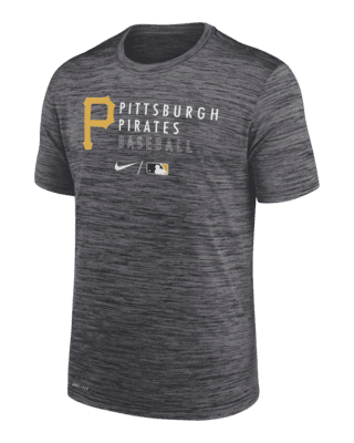 【NIKE】Pittsburgh Pirates Fashion Club Men's Nike MLB Men's Pittsburgh Pirates Nike Black Fashion Club Pullover Hoodie